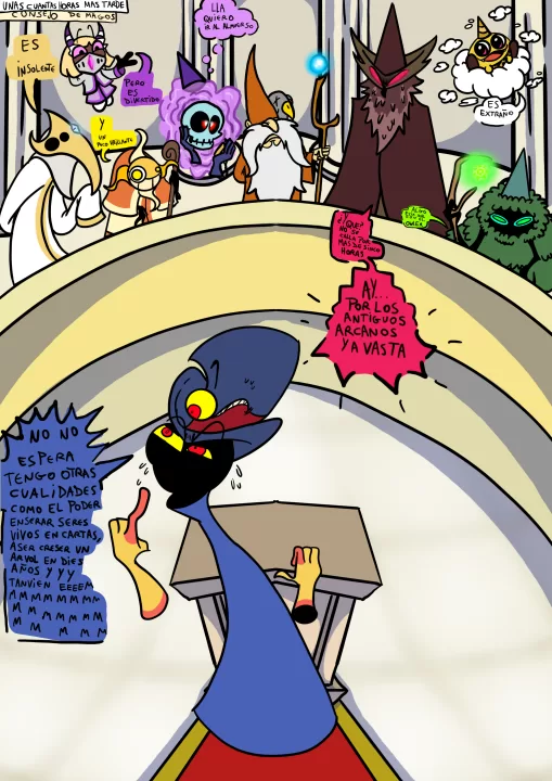 el consejo de los grandes 8 magos